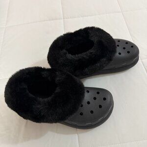 Crocs Furever Crush Shoe (Black)